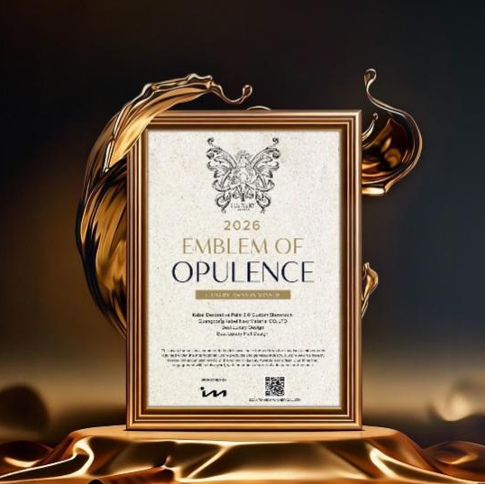 卡百利艺术漆高定馆荣膺2026 iLuxury Awards最佳奢华设计奖