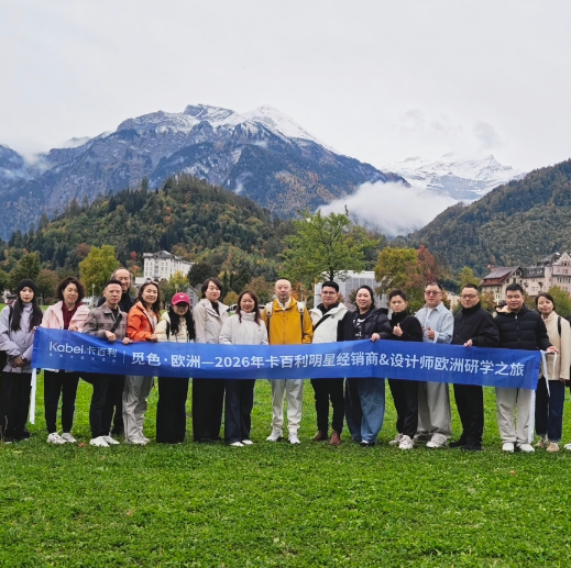 跨越山海，觅色欧洲｜2026卡百利明星经销商&设计师欧洲研学之旅圆满收官