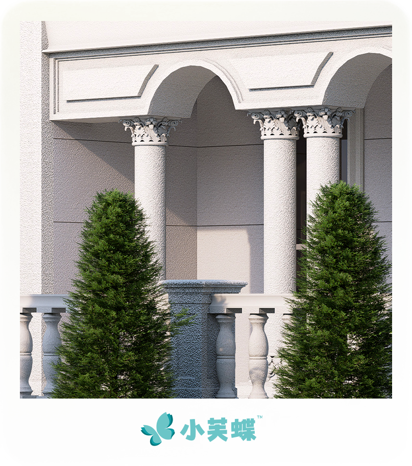 小芙蝶无机外墙漆
