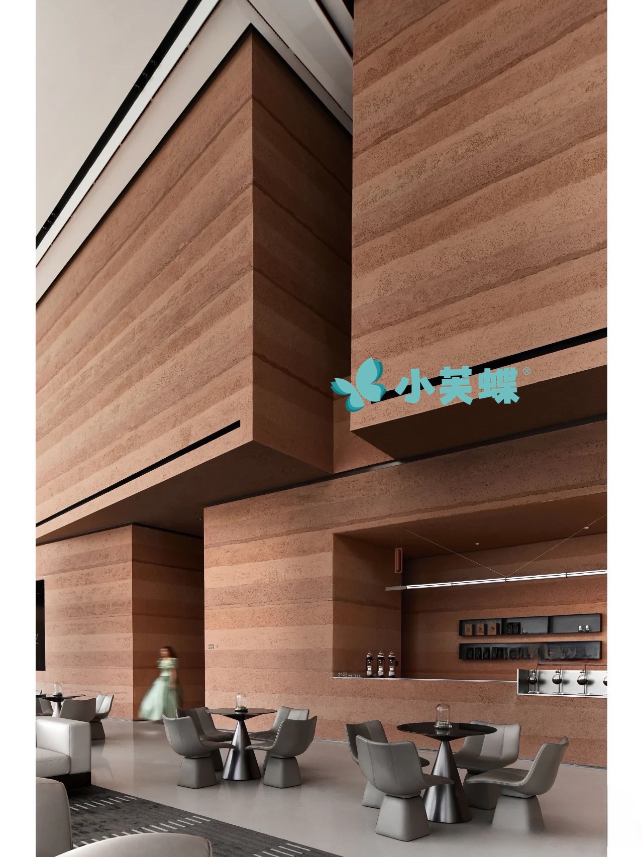 小芙蝶莫奈无机矿物漆：夯土质感唤醒乡村记忆，无机性能守护外墙持久美感