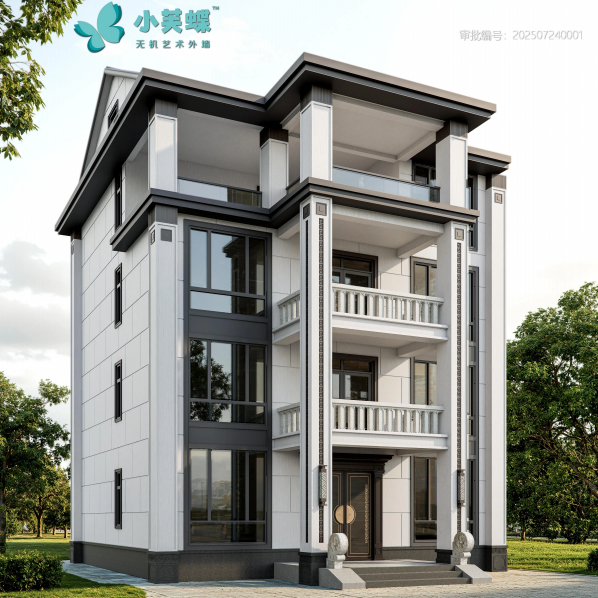 为什么越来越多别墅业主开始换“小芙蝶洞石感外墙漆”？真有这么大的区别吗？