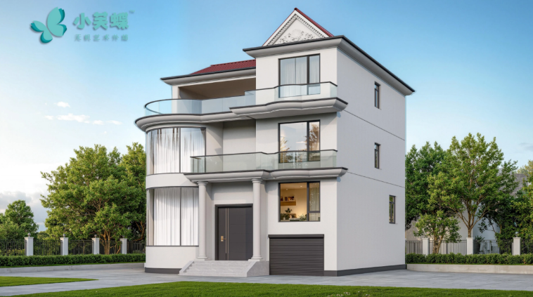 小芙蝶莫奈无机矿物漆：晶石质感藏巧思，高端外墙选它更省心